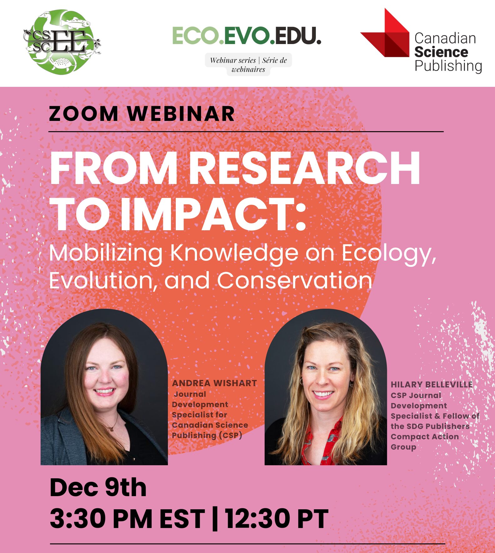 From Research to Impact: Mobilizing Knowledge on Ecology, Evolution, and Conservation